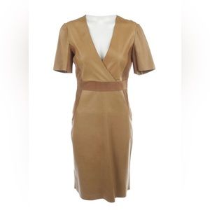 New with Tags Tory Burch Jeramie Leather and Suede Dress size 8